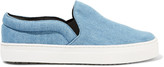 Thumbnail for your product : Schutz Denim slip-on sneakers