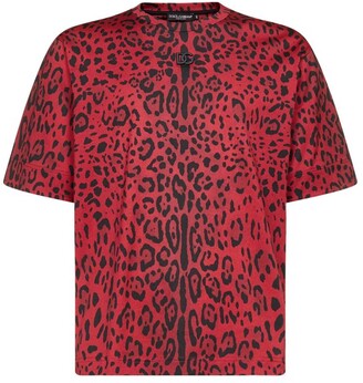 Mens Leopard Print T Shirt | ShopStyle UK