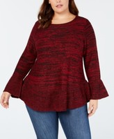 Thumbnail for your product : Style&Co. Style & Co Plus Size Ruffled Sweater, Created for Macy's