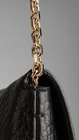Thumbnail for your product : Burberry Medium Signature Grain Leather Clutch Bag