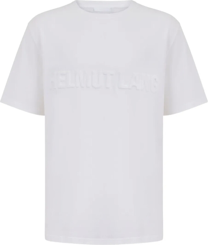 Helmut Lang embossed-logo cotton T-shirt