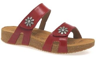 Josef Seibel Red 'tonga' womens casual sandals