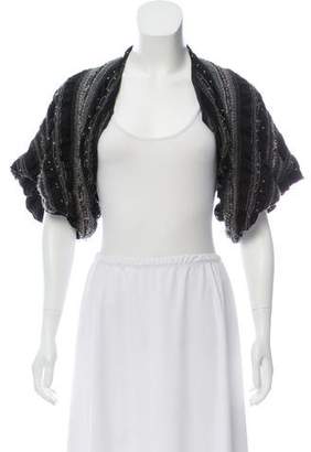 Elizabeth and James Open Front Cropped Cardigan