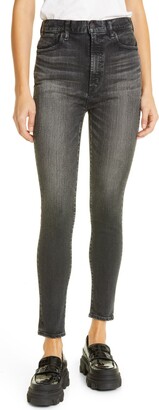 Moussy Fleetwood Rebirth High Waist Ankle Skinny Jeans