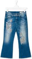 Thumbnail for your product : Diesel Kids distressed effect jeans