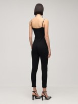 Thumbnail for your product : Area Bonded Cat Suit W/ Crystal Straps