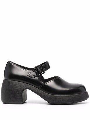Camper Thelma chunky leather pumps