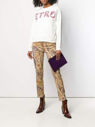 Etro patterned jeans