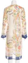 Thumbnail for your product : Gianfranco Ferre Floral Print Midi Dress