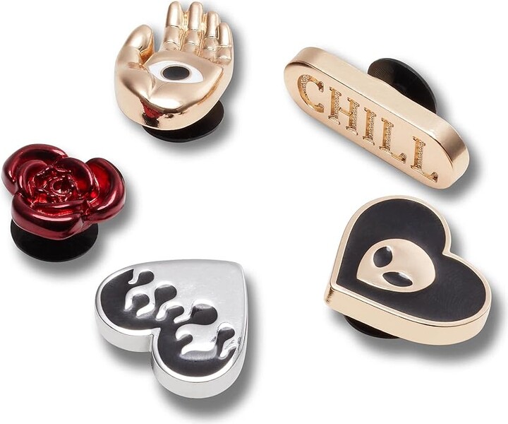 Crocs Jibbitz Elevated (Elevated Chill 5Pack) Remedies Foot Care