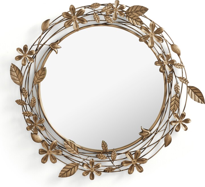 Dunelm Secret Garden Mirror 65cm Gold ShopStyle