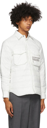 MONCLER GENIUS 7 Moncler FRGMT Hiroshi Fujiwara White Mazen Jacket