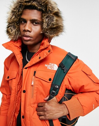 The North Face Gotham Recycled jacket in orange - ShopStyle