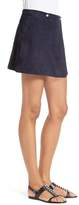 Thumbnail for your product : Theory Murta Wilmore Suede Miniskirt