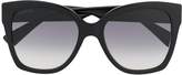 Thumbnail for your product : Gucci Eyewear square tinted sunglasses