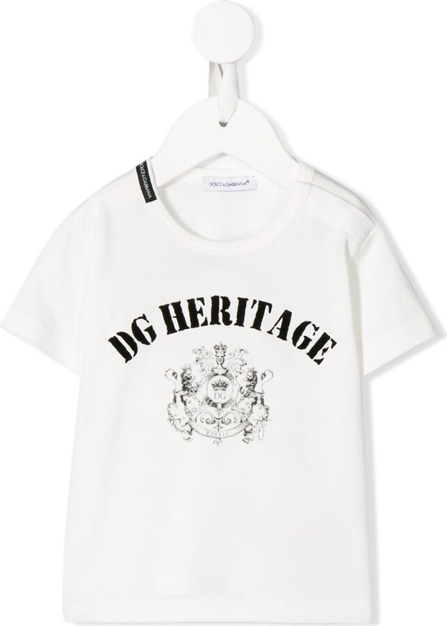 Dolce & Gabbana Children DG heritage print T-shirt - ShopStyle Boys' Tees