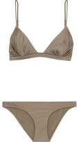 Thumbnail for your product : Zimmermann Pleated Triangle Bikini