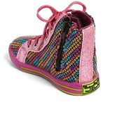 Thumbnail for your product : Western Chief 'Rainbow Glitz' High Top Sneaker (Toddler & Little Kid)