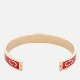 Marc Jacobs Women's Double J Enamel Cuff Bracelet - Bright Cardinal