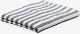 Thumbnail for your product : Frescobol Carioca White Striped Beach Towel - Unisex - Linen/Flax
