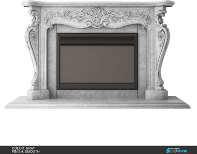 Los Angeles Cast Stone Anahit Fireplace Surround