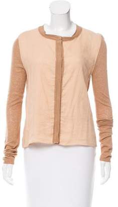 Reed Krakoff Long Sleeve Button-Up Cardigan