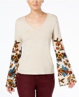 Thumbnail for your product : INC International Concepts Bell-Sleeve Sweater, Created for Macy's