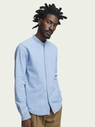 collarless dress shirt macy's