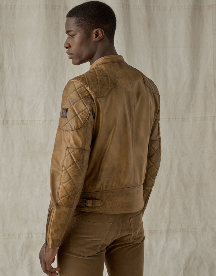 Belstaff Outlaw Leather Jacket Shopstyle