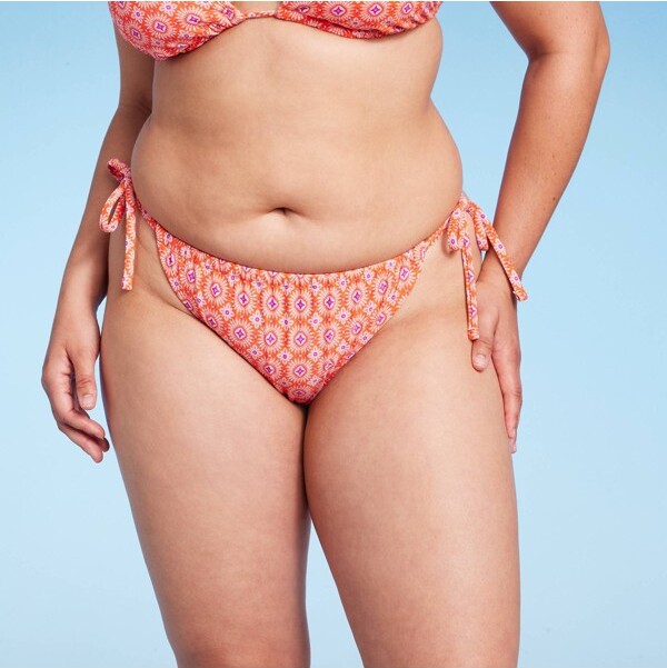 Wild Fable Women's Ultra High Leg Adjustable Coverage Bikini Bottom