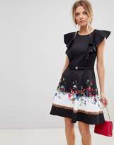 Thumbnail for your product : Ted Baker Shaelin Skater Dress in Opulent Fauna