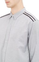 Thumbnail for your product : Public School Contrast-Trim Micro-Check Shirt