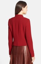 Thumbnail for your product : Lafayette 148 New York 'Harmony' Wool Crepe Double Breasted Jacket