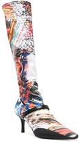 Thumbnail for your product : Marine Serre Second Skin archive boots