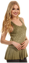 Thumbnail for your product : Free People Rally Perforated Peplum Top