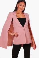 Thumbnail for your product : boohoo Boutique Cape Blazer