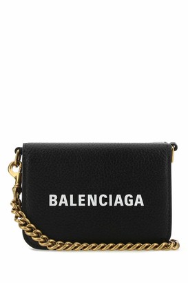 balenciaga wallet chain