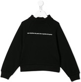 Thumbnail for your product : LES COYOTES DE PARIS Logo Long-Sleeve Sweatshirt