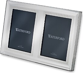 Waterford Lismore Diamond Double Frame, 5 x 7