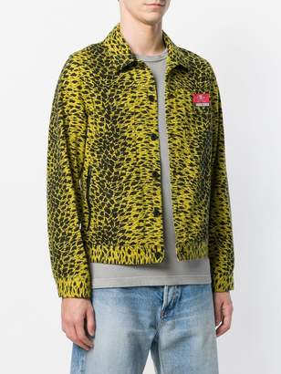 Undercover patterned denim jacket