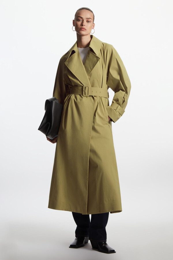 Khaki Trench Coat Women | Shop the world's largest collection of 