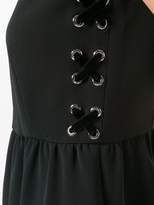 Thumbnail for your product : RED Valentino lace-up detail dress