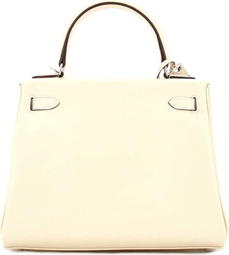 In and Out Kelly Handbag Limited Edition Swift with Palladium Hardware 25