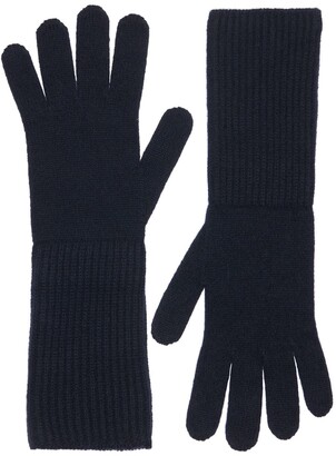 The Row Haltia Rib Knit Cashmere Gloves