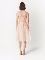 Thumbnail for your product : Carolina Herrera Sequin-Embellished Flared Dress