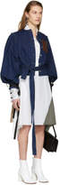 Thumbnail for your product : J.W.Anderson White Patchwork Shirt Dress