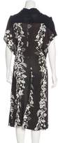 Thumbnail for your product : Jean Paul Gaultier Floral Print Midi Dress