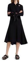 Thumbnail for your product : 3.1 Phillip Lim Wool-Blend Flare Shirtdress