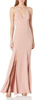 Thumbnail for your product : Dress the Population Women's Iris Crepe Side Slit Gown