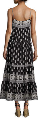 Joie Knightly Printed Cotton/Silk Maxi Dress
